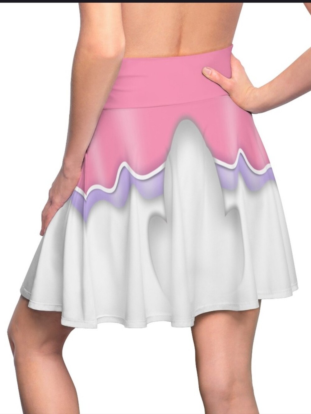 Dream Wardrobe Shop Daisy Duck cosplay costume kawaii skater skirt L